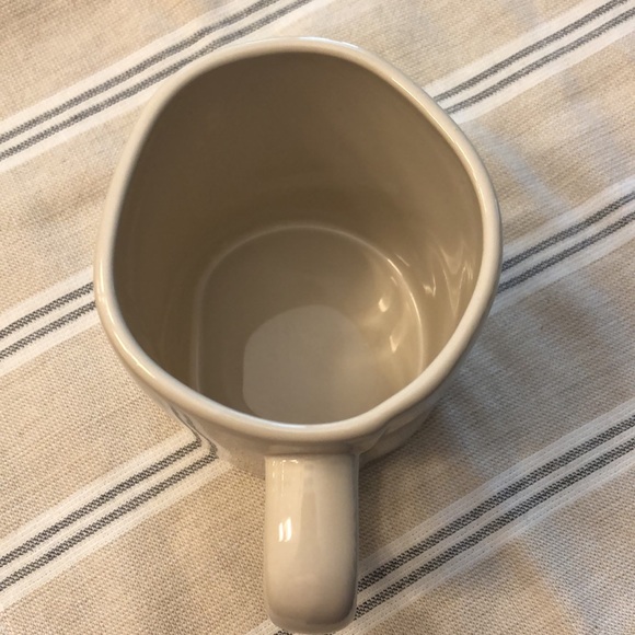 Rae Dunn Classic Black & White Oversized “Matcha Latte” Ceramic Coffee Mug - Picture 5 of 10